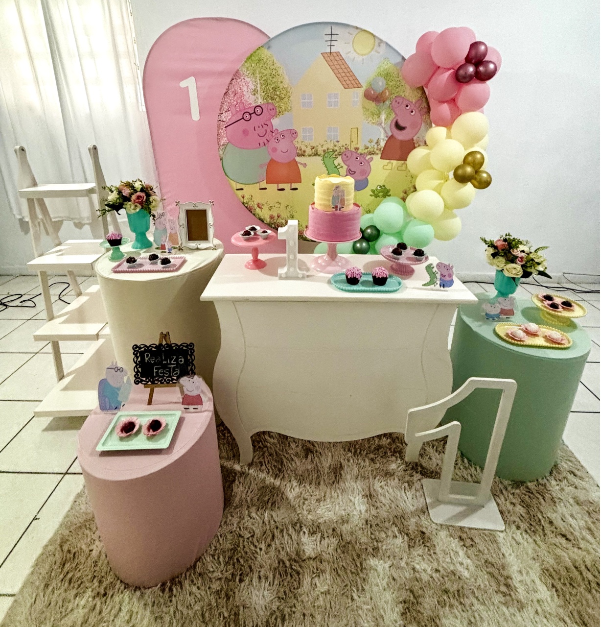 Kit Premium Infantil Feminino - Peppa Pig - Realiza Festa