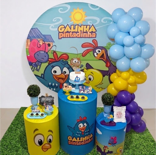 Kit Festa Infantil Masculino Galinha Pintadinha - Realiza Festa
