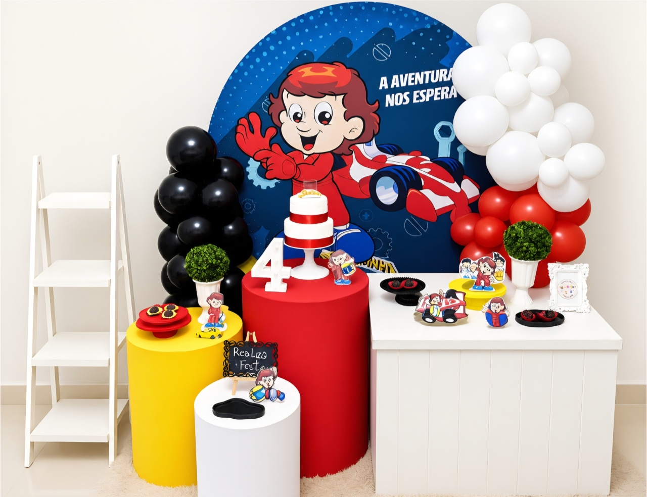 Kit Luxo Infantil Masculino Senínha - Realiza Festa