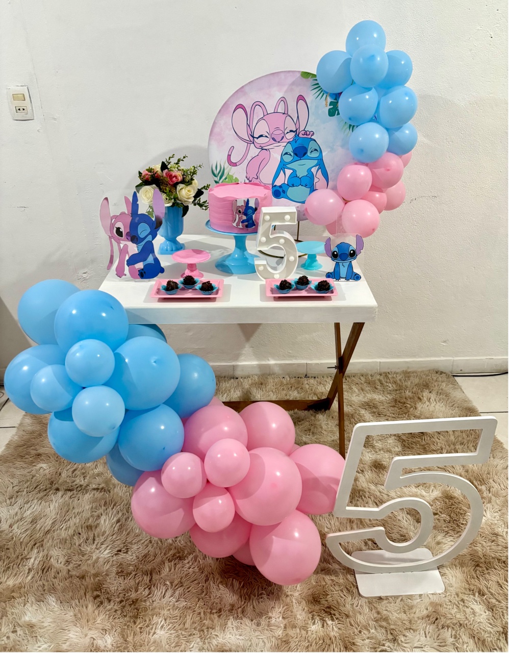 Mini Kit G - Stitch - Realiza Festa