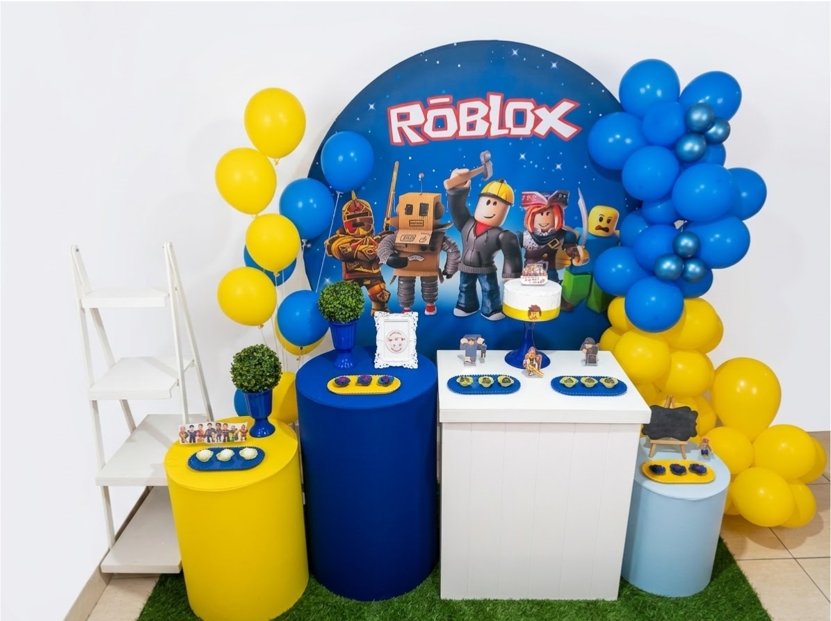 Kit Luxo Infantil Masculino Roblox - Realiza Festa