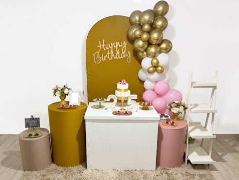 Kit Luxo Adulto Feminino Dourado - Realiza Festa