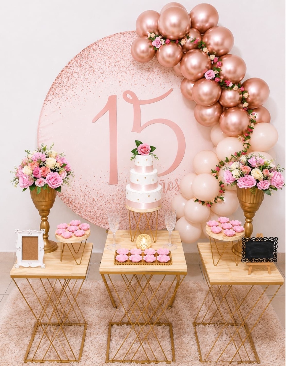 Kit Festa 15 Anos Capa Rose - Realiza Festa