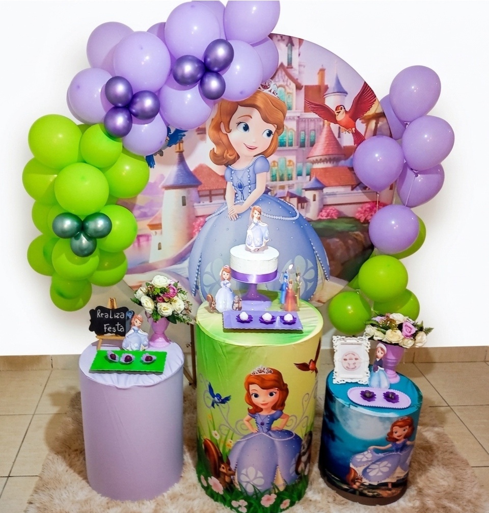 Kit Festa Princesa Sofia - Realiza Festa