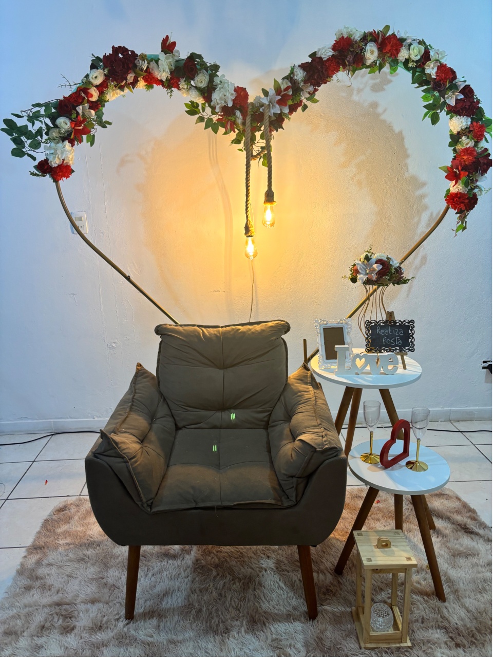 Kit Encontro de Casais Luxo Coração - Realiza Festa