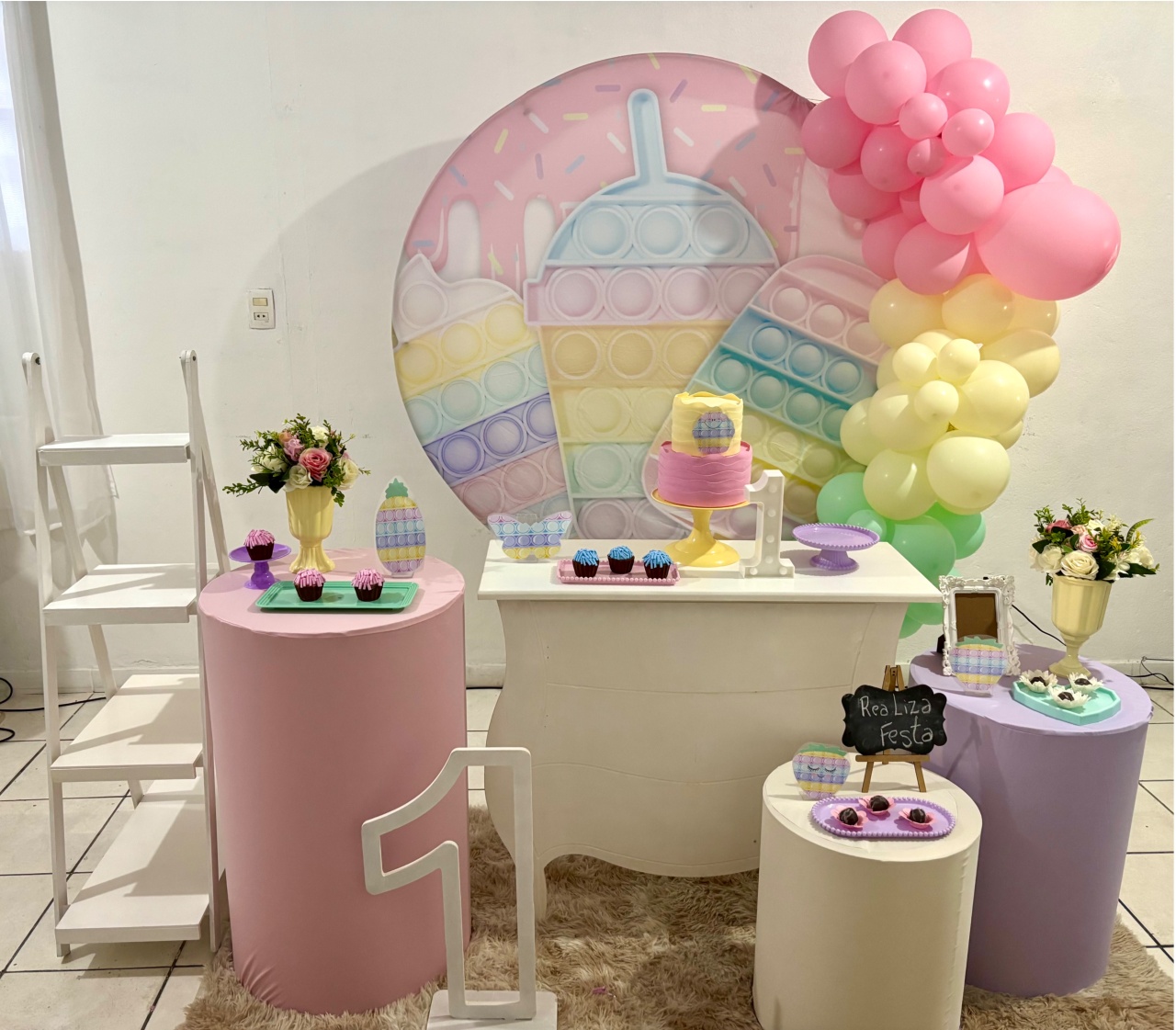 Kit Luxo Pop It - Realiza Festa