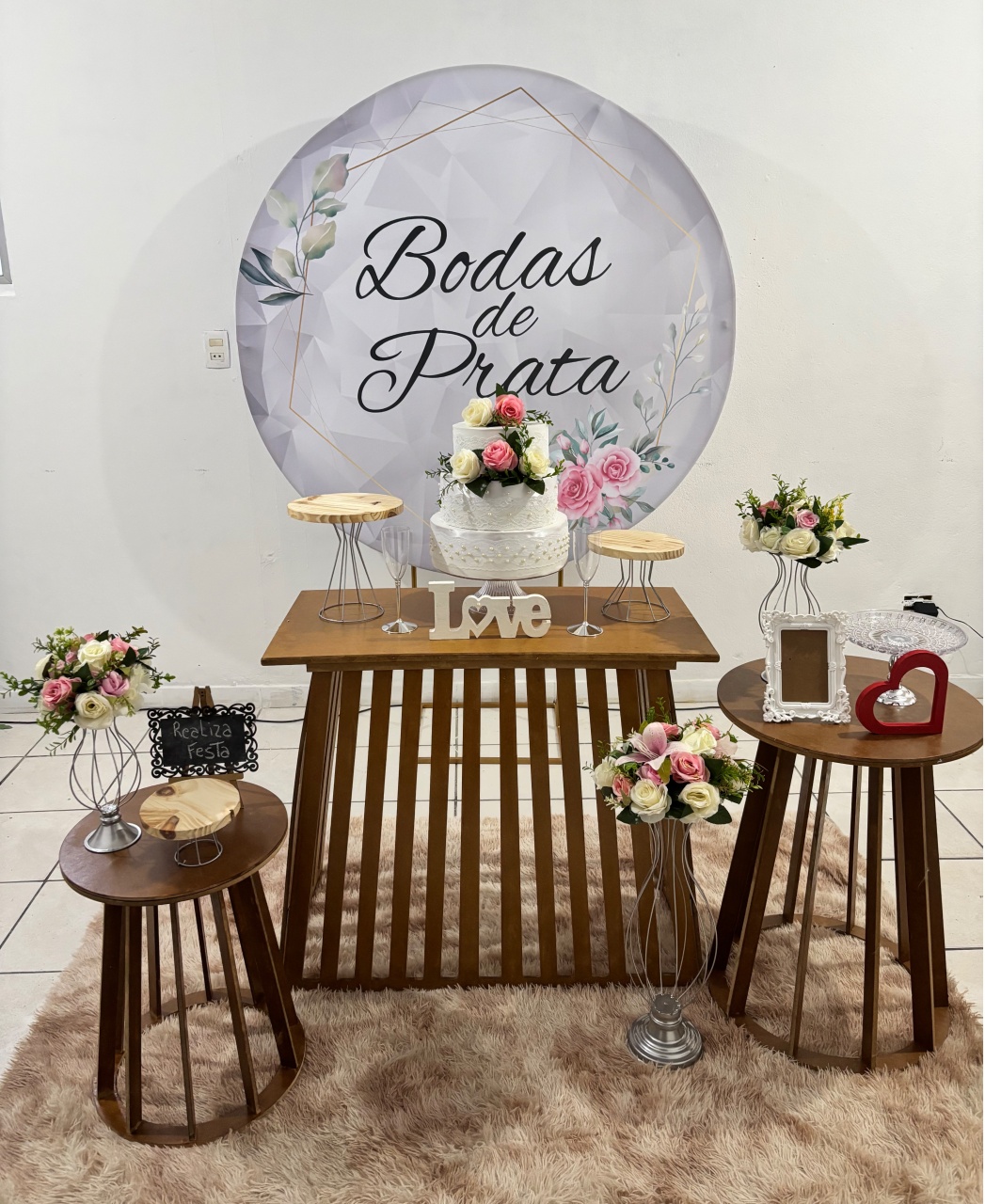 Kit Luxo Bodas de Prata - Realiza Festa