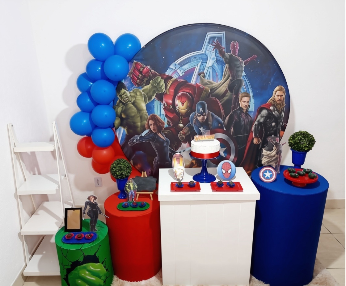 Kit Luxo Infantil Vingadores - Realiza Festa