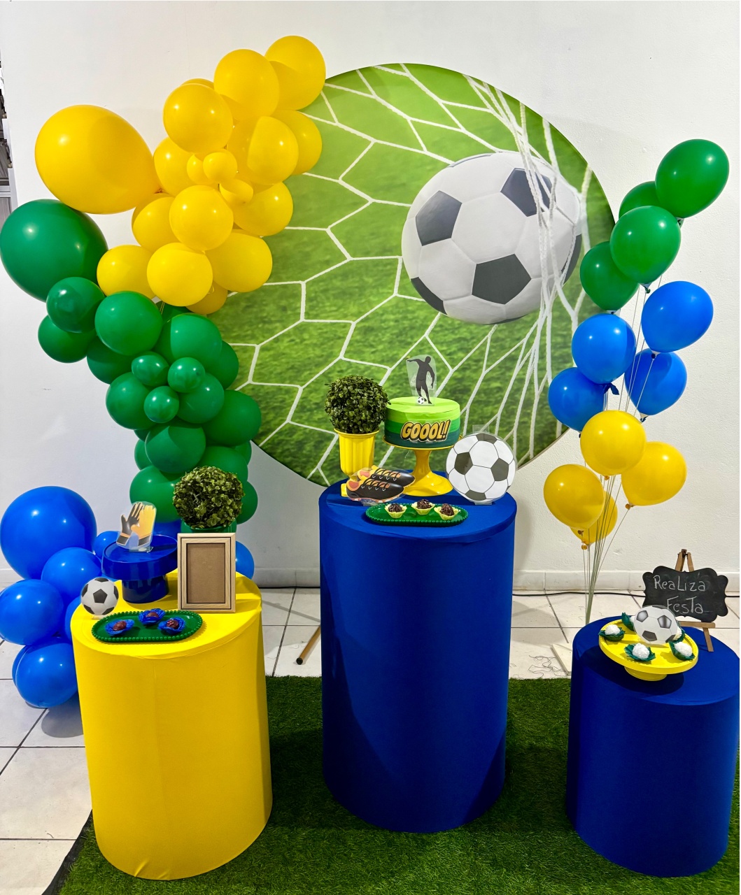 Kit Festa Aniversário Futebol - Realiza Festa