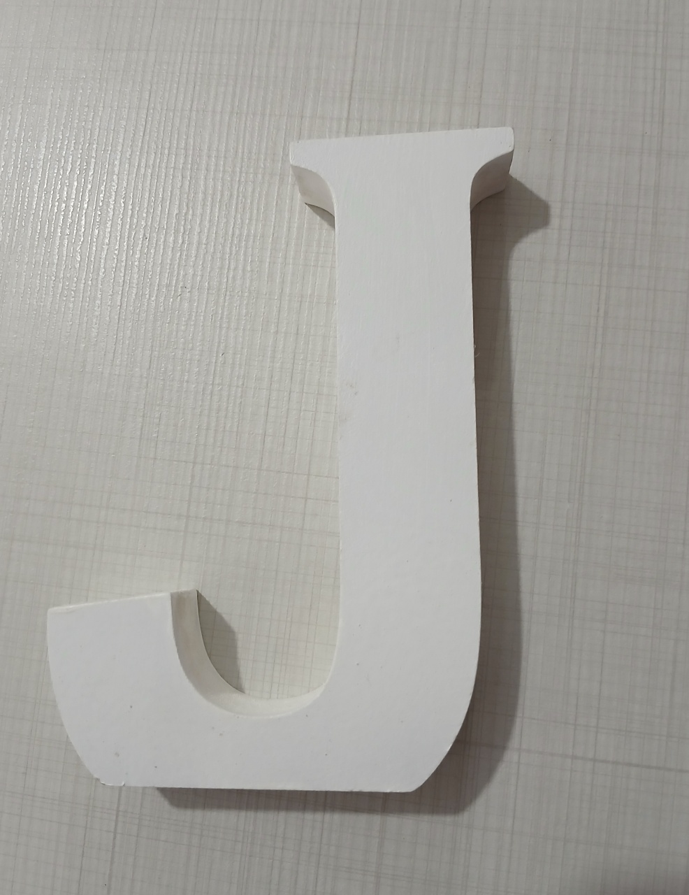 Letra Mdf J 12Cm - LÊ FESTAS LOCAÇÃO DE 