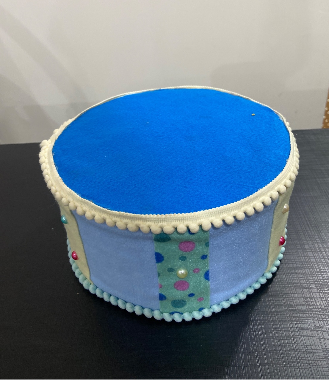 Feltro Circo Tambor 10 Cm - LÊ FESTAS LOCAÇÃO DE 