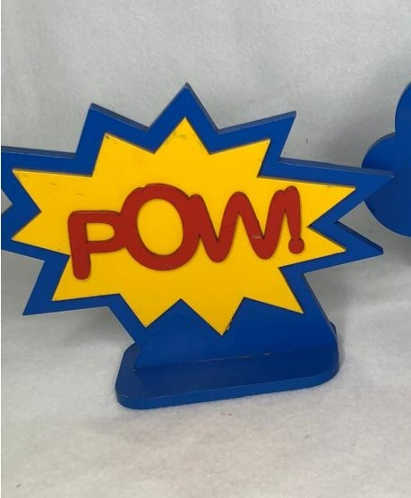Ceramica Heroi - Display Pow-2482 - LÊ FESTAS LOCAÇÃO DE 