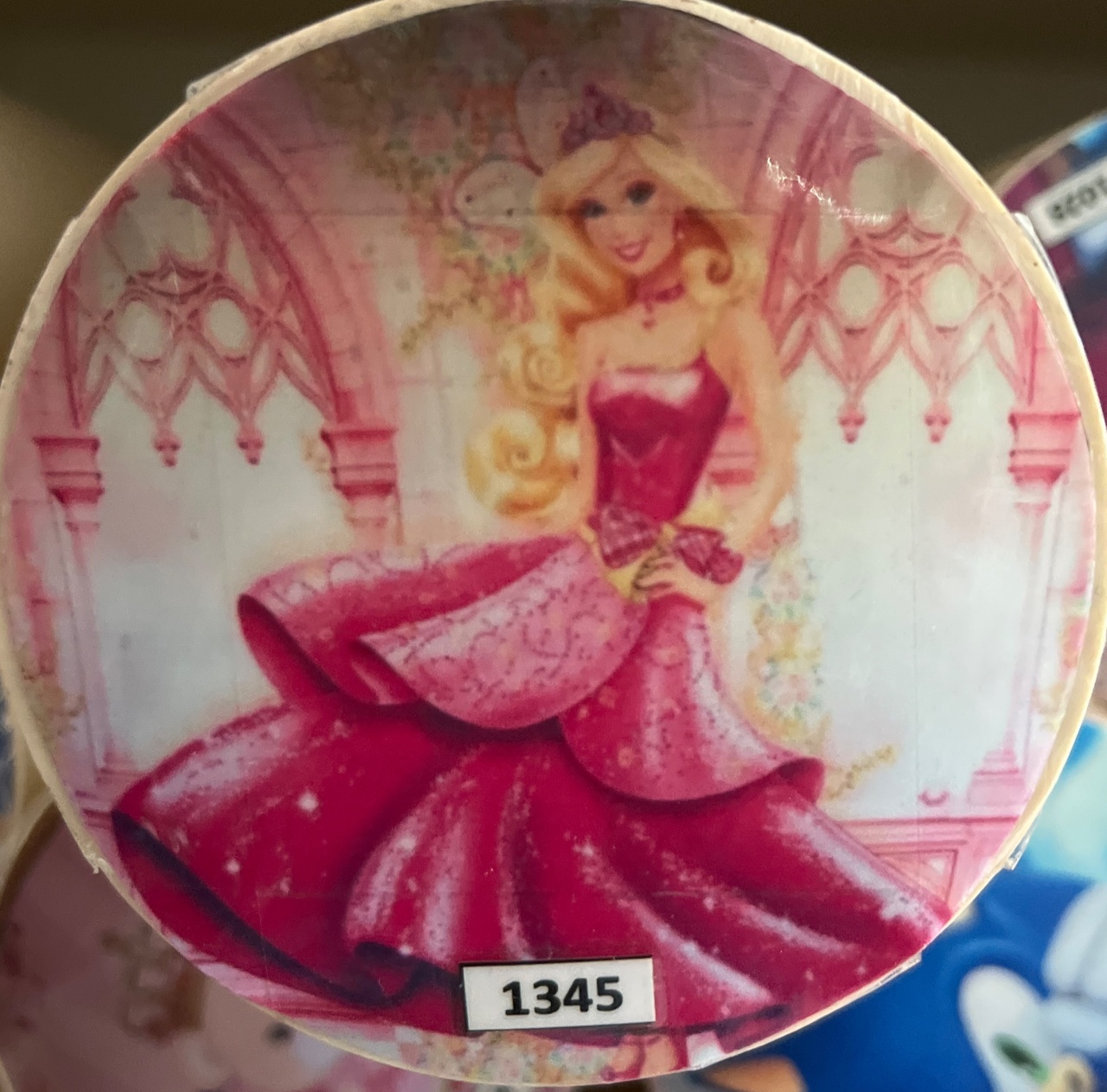 Tecido Painel Redondo 1,5M Barbie - LÊ FESTAS LOCAÇÃO DE 