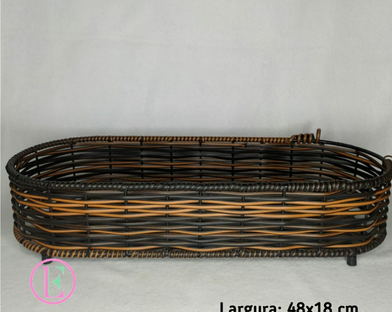 Bandeja Vime 38X22-Ba 53398 - LÊ FESTAS LOCAÇÃO DE 