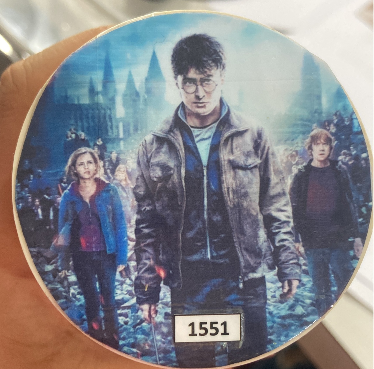 Tecido Painel Redondo 1,5M - Harry Potter - LÊ FESTAS LOCAÇÃO DE 