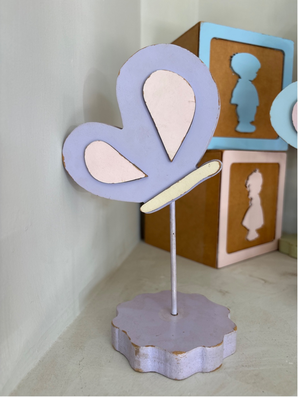 Mdf Borboleta P Lilas - LÊ FESTAS LOCAÇÃO DE 
