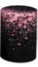 Capa Cilindro M - Preto Com Glitter Rosa - LÊ FESTAS LOCAÇÃO DE 