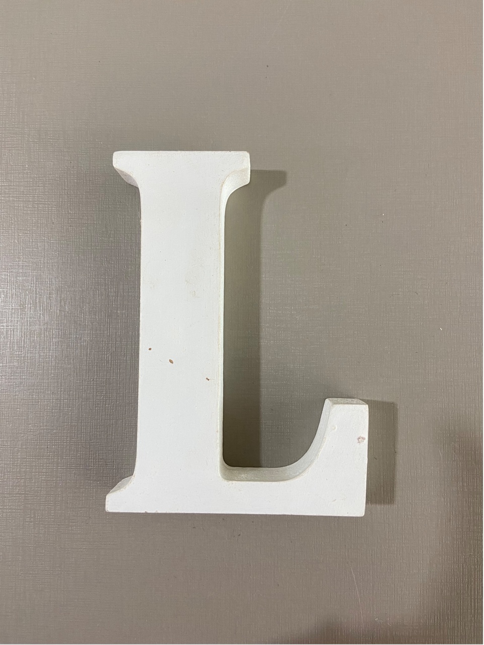 Letra Mdf L 12Cm - LÊ FESTAS LOCAÇÃO DE 