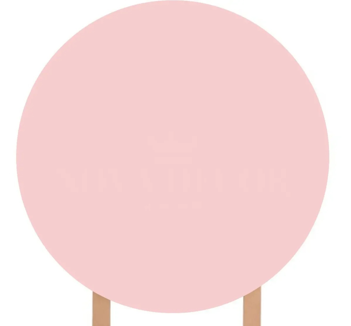 Tecido Painel Redondo 50 Cm Liso Rosa Bb - LÊ FESTAS LOCAÇÃO DE 