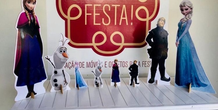 Jg. Totens Frozen 8 Pcs - LÊ FESTAS LOCAÇÃO DE 