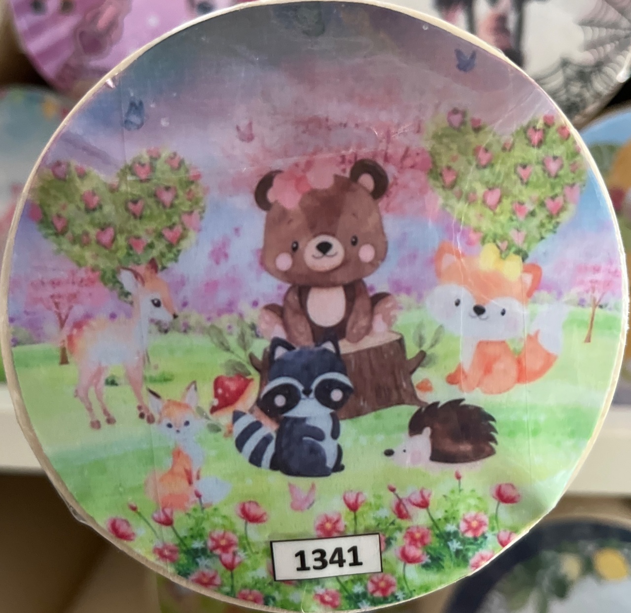 Tecido Painel Redondo 1,5 Floresta Feminino - LÊ FESTAS LOCAÇÃO DE 