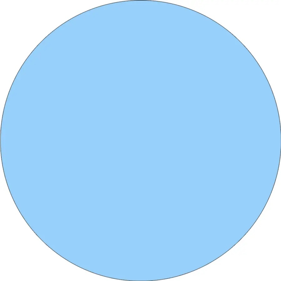Tecido Painel Redondo 1,5M Liso Azul Bb - LÊ FESTAS LOCAÇÃO DE 