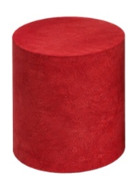 Capa de Cilindro P Conj Rosas Vermelhas Com Branco - LÊ FESTAS LOCAÇÃO DE 
