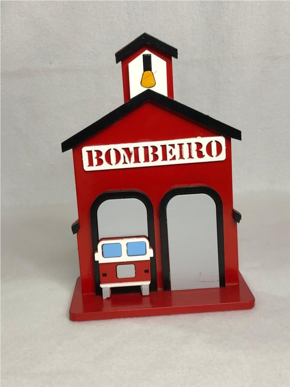 Display Base de Bombeiros 3D- 3775 - LÊ FESTAS LOCAÇÃO DE 