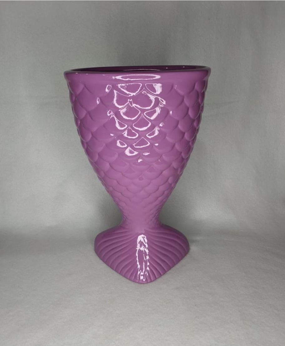 Vaso Cauda de Sereia Uva Er4654 - LÊ FESTAS LOCAÇÃO DE 
