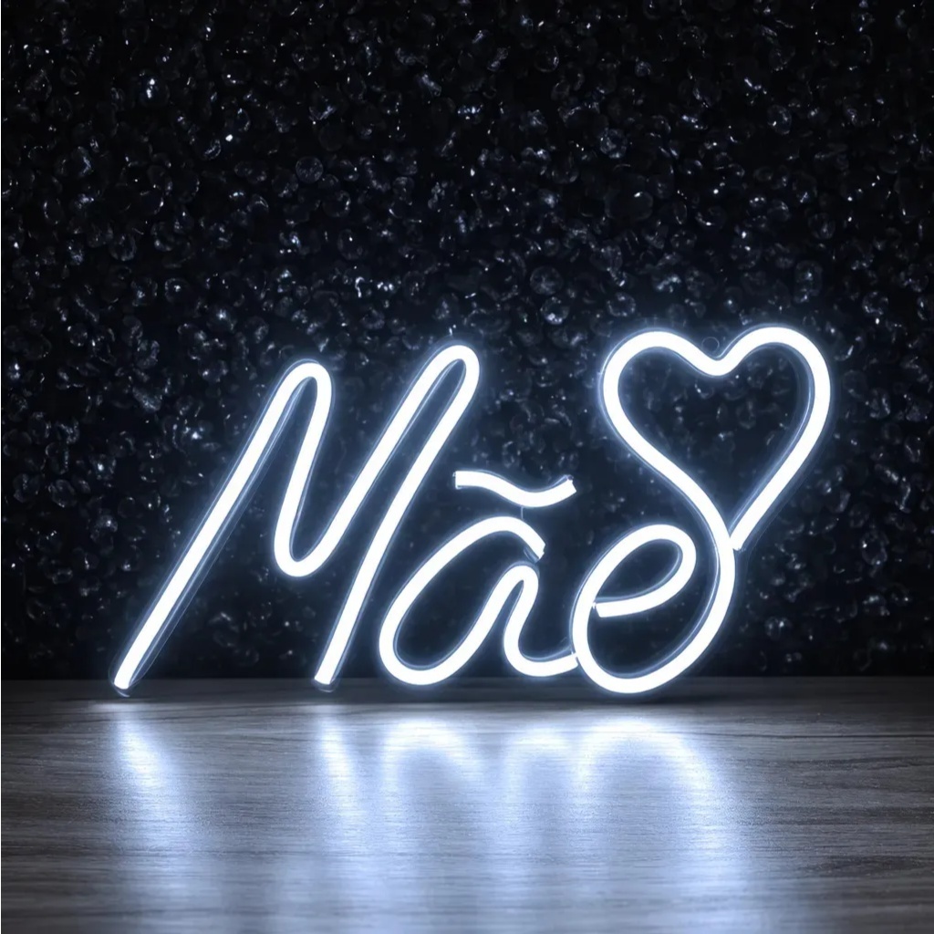Painel Led Mae (Luz Fria) - LÊ FESTAS LOCAÇÃO DE 