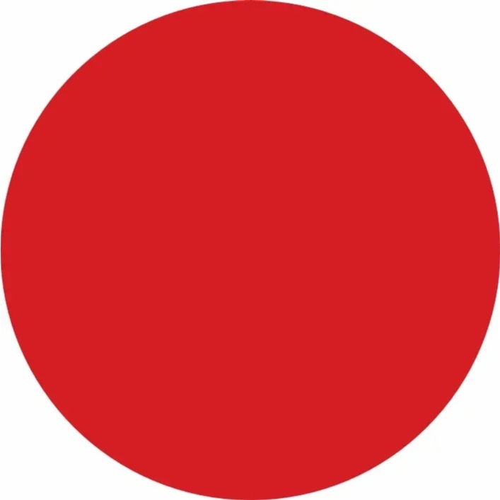 Tecido Painel Redondo 50Cm - Liso Vermelho - LÊ FESTAS LOCAÇÃO DE 