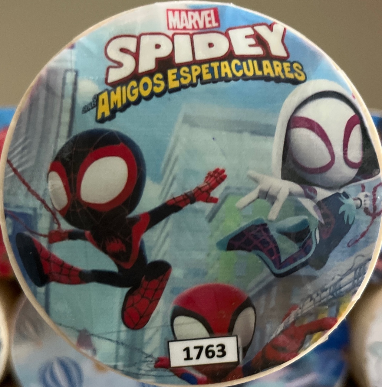 Tecido Painel Redondo 1,5M - Spidey Man - LÊ FESTAS LOCAÇÃO DE 