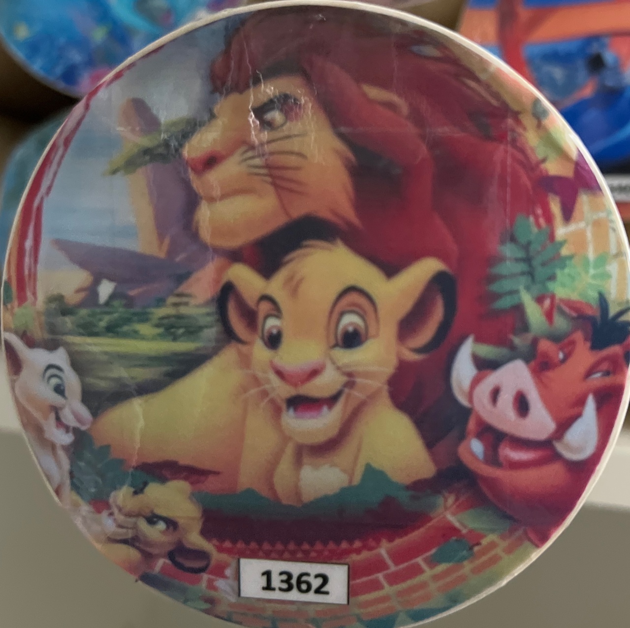 Tecido Painel Redondo 1,5M Rei Leao - LÊ FESTAS LOCAÇÃO DE 