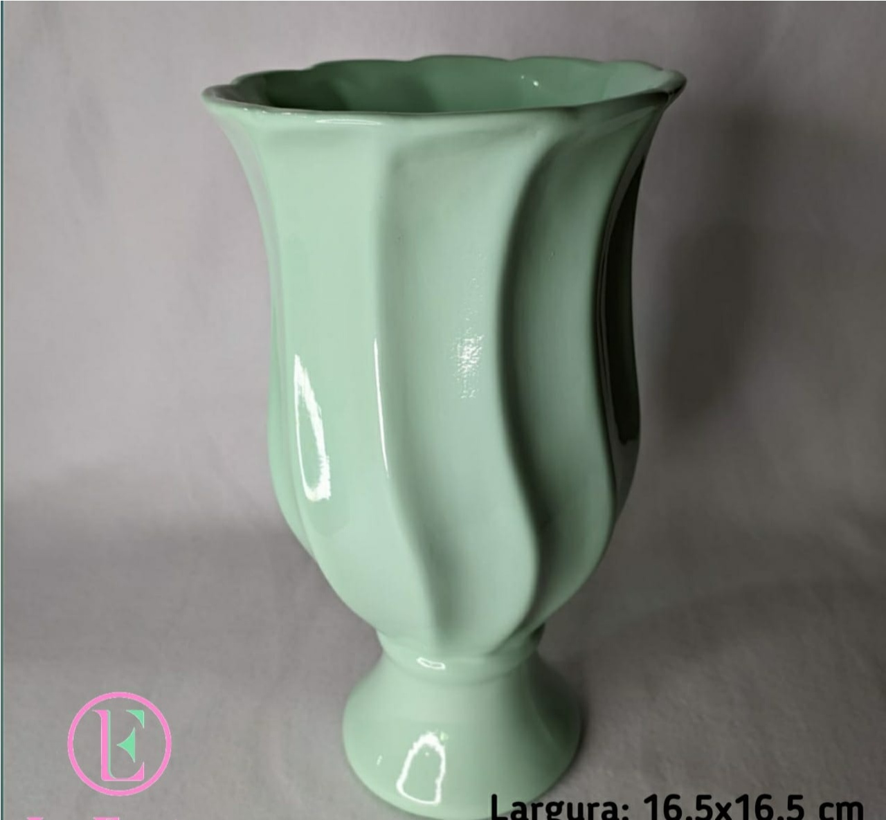Vaso Campestre Ii Verde Bb Er3691 - LÊ FESTAS LOCAÇÃO DE 
