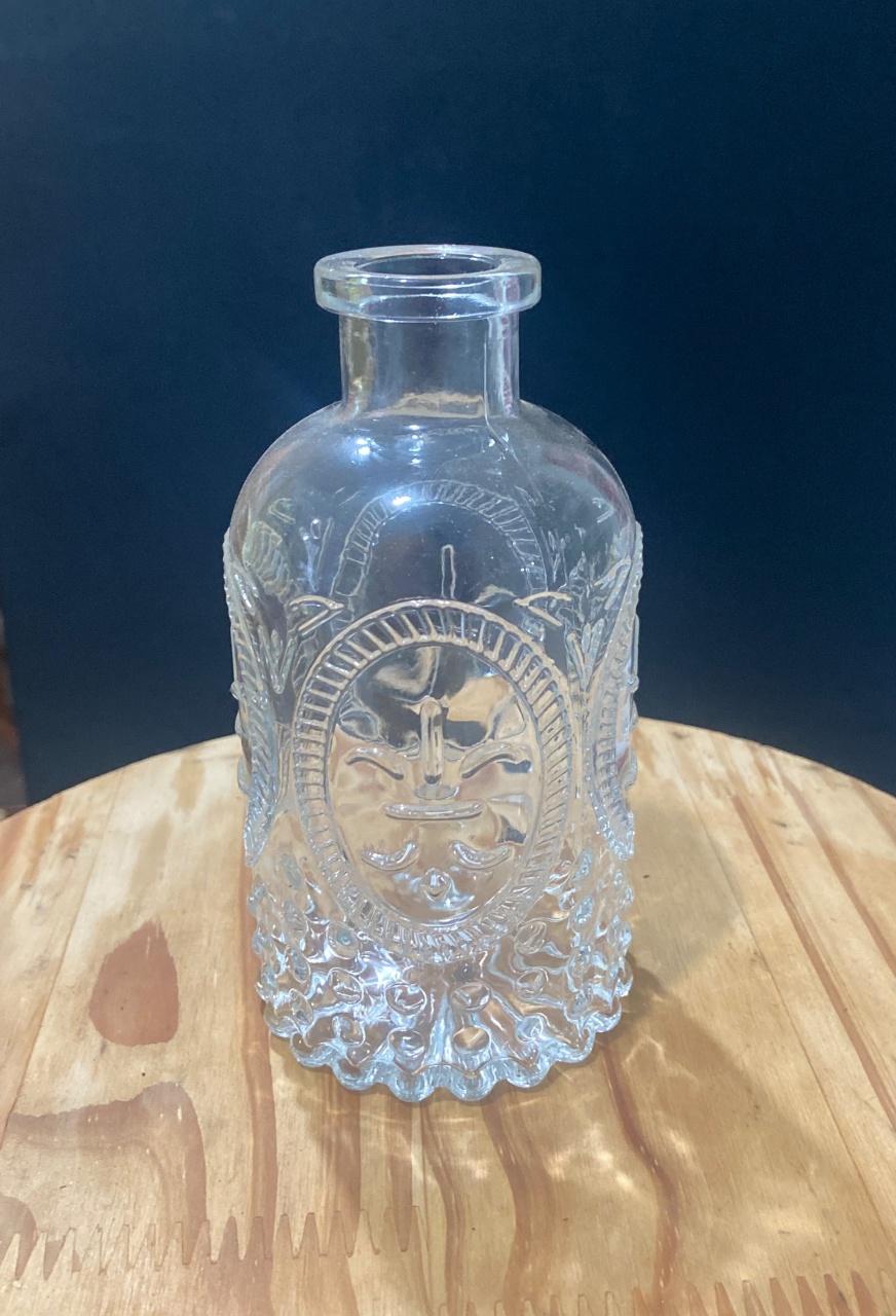Jarro Vintage Transp. Balone 12,5Cm - LÊ FESTAS LOCAÇÃO DE 