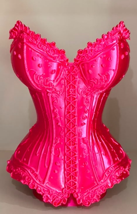 Corset Espartilho Vaso Decorativo 22X16,5Cm - LÊ FESTAS LOCAÇÃO DE 