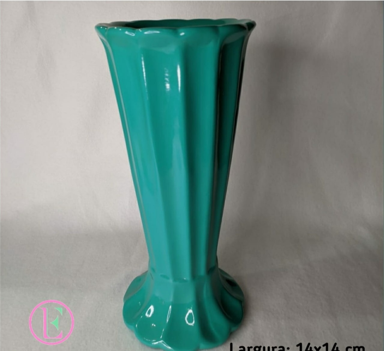 Vaso Power I Verde Agua Er4198 - LÊ FESTAS LOCAÇÃO DE 