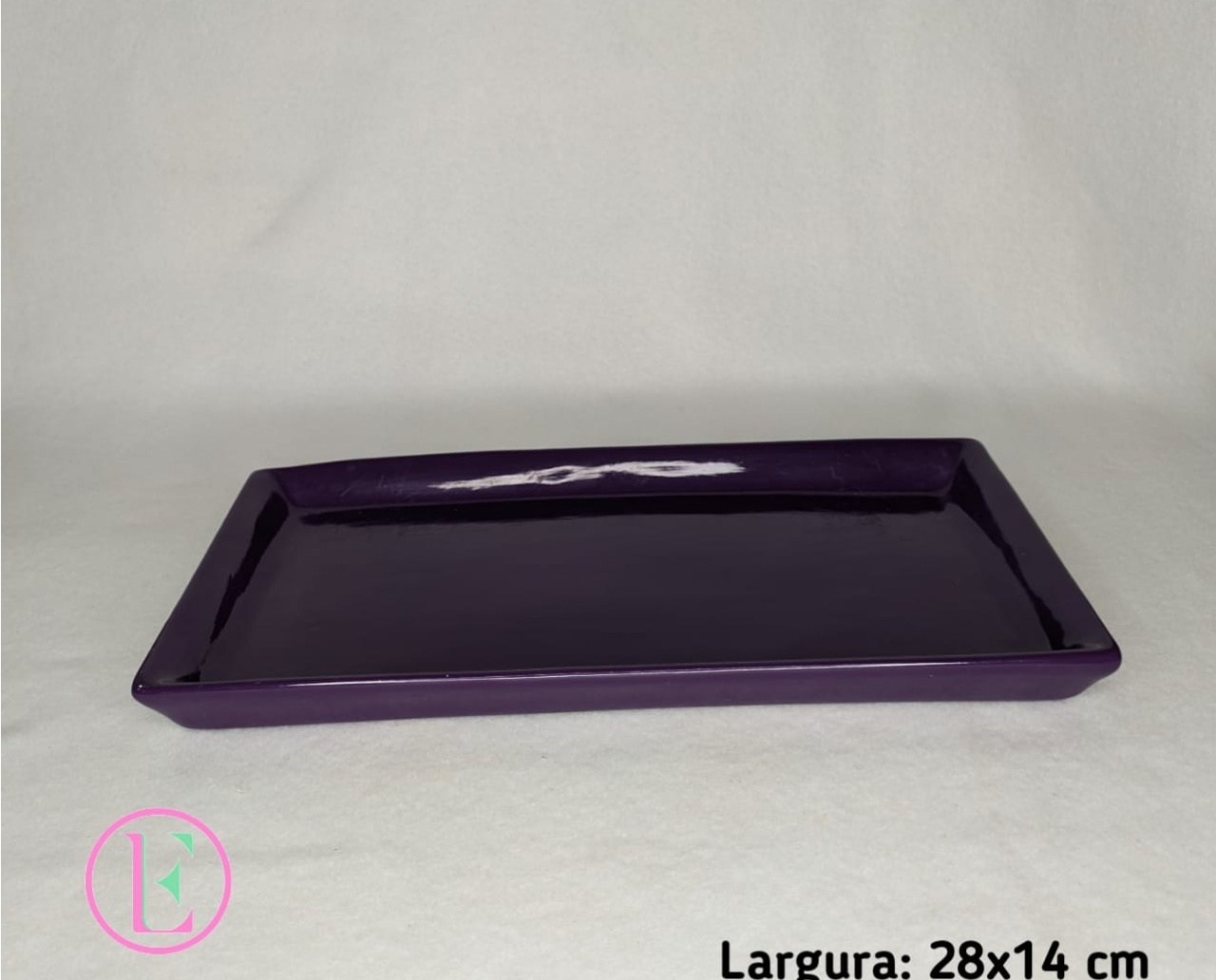 Travessa Doce Ultra Violeta Er4314 - LÊ FESTAS LOCAÇÃO DE 