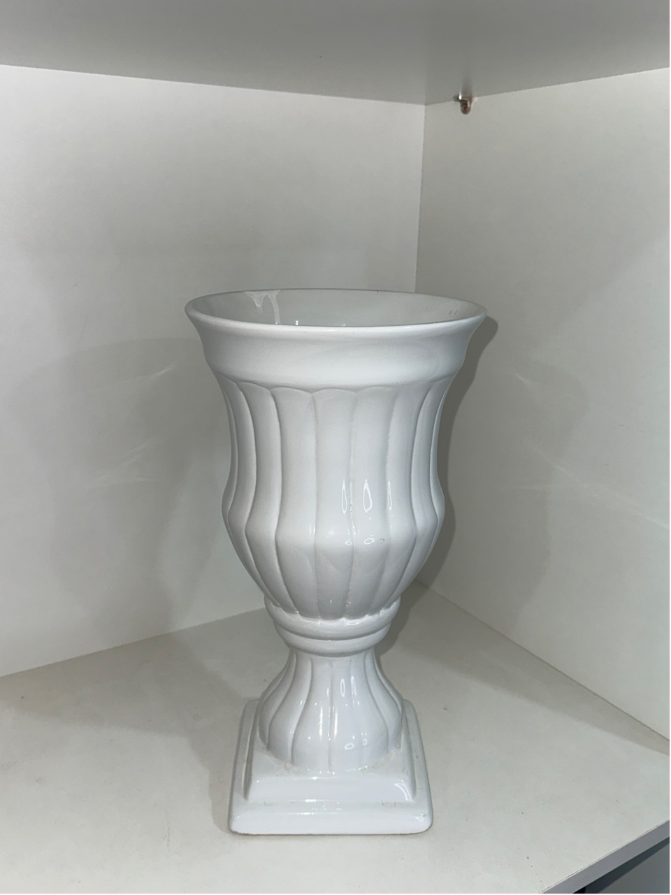 Vaso Alfa P Branco - LÊ FESTAS LOCAÇÃO DE 