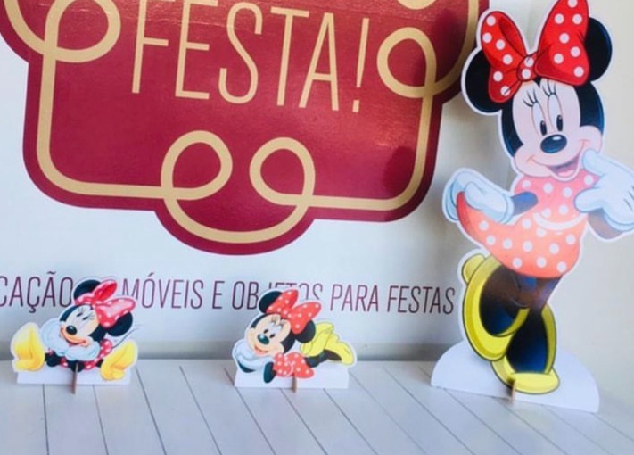 Jg. Totens Minnie Vermelha 3 Pcs - LÊ FESTAS LOCAÇÃO DE 
