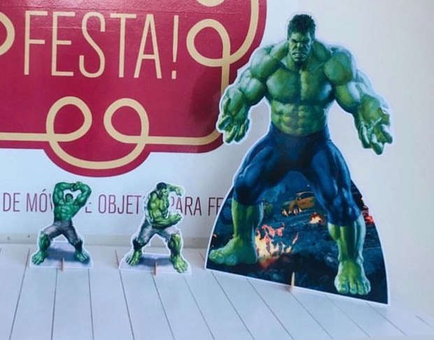Jg. Totens Hulk 3 Pcs - LÊ FESTAS LOCAÇÃO DE 