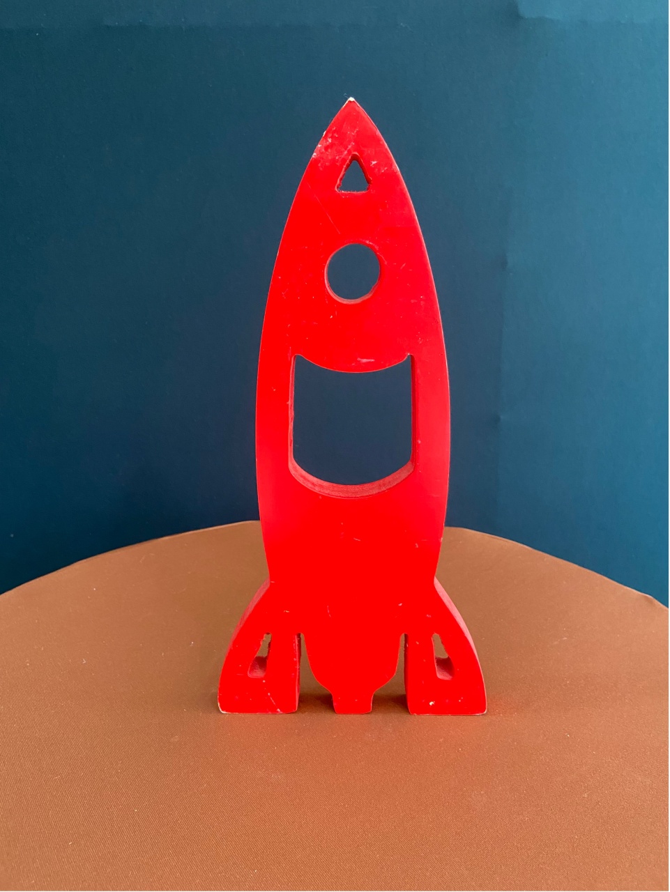 Mdf Foguete 30Cm P - Vermelho - LÊ FESTAS LOCAÇÃO DE 