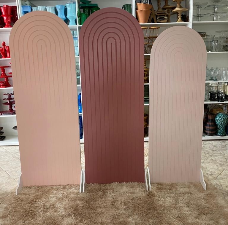 Painel Caracol Rosa Pink - LÊ FESTAS LOCAÇÃO DE 