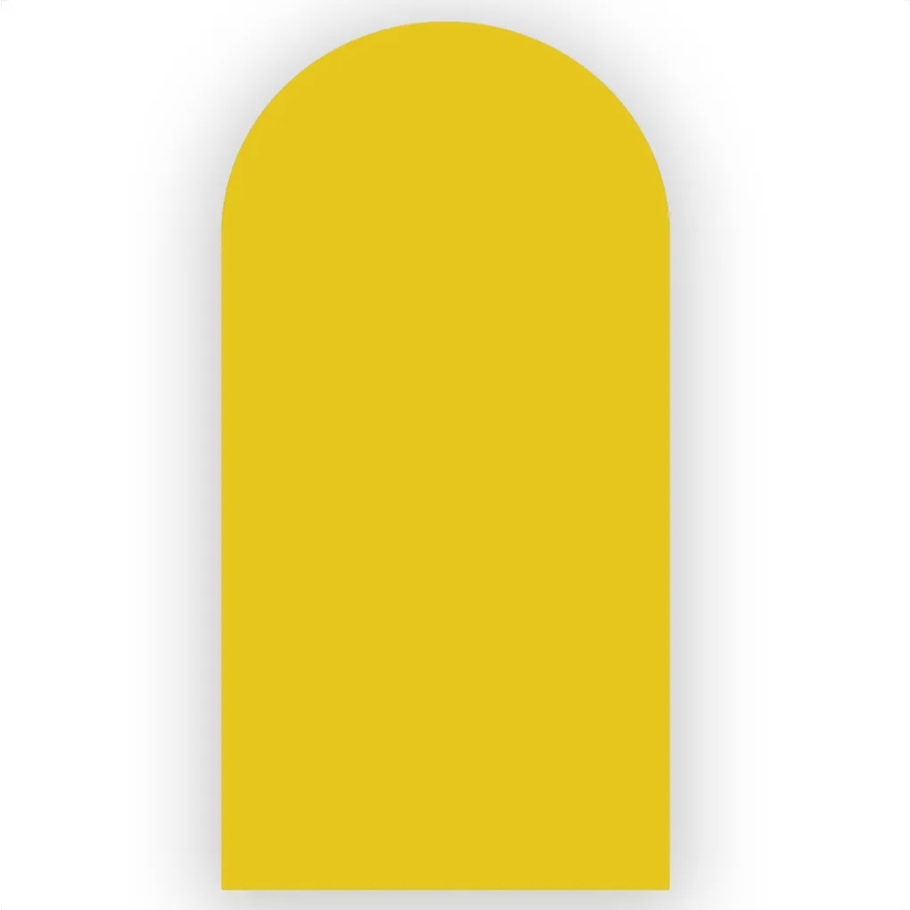 Tecido Painel Romano 2X1M- Liso Amarelo Sol - LÊ FESTAS LOCAÇÃO DE 