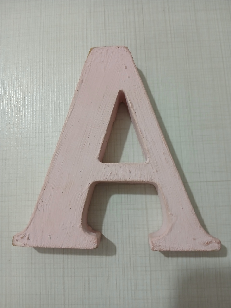 Letra Mdf A 12Cm - LÊ FESTAS LOCAÇÃO DE 