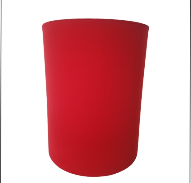 Capa Cilindro G - Liso Vermelho - LÊ FESTAS LOCAÇÃO DE 