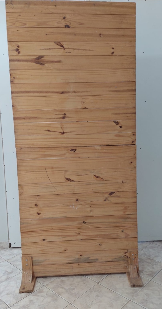 Painel de Pinus Fechado 1X2,20M Leo - LÊ FESTAS LOCAÇÃO DE 