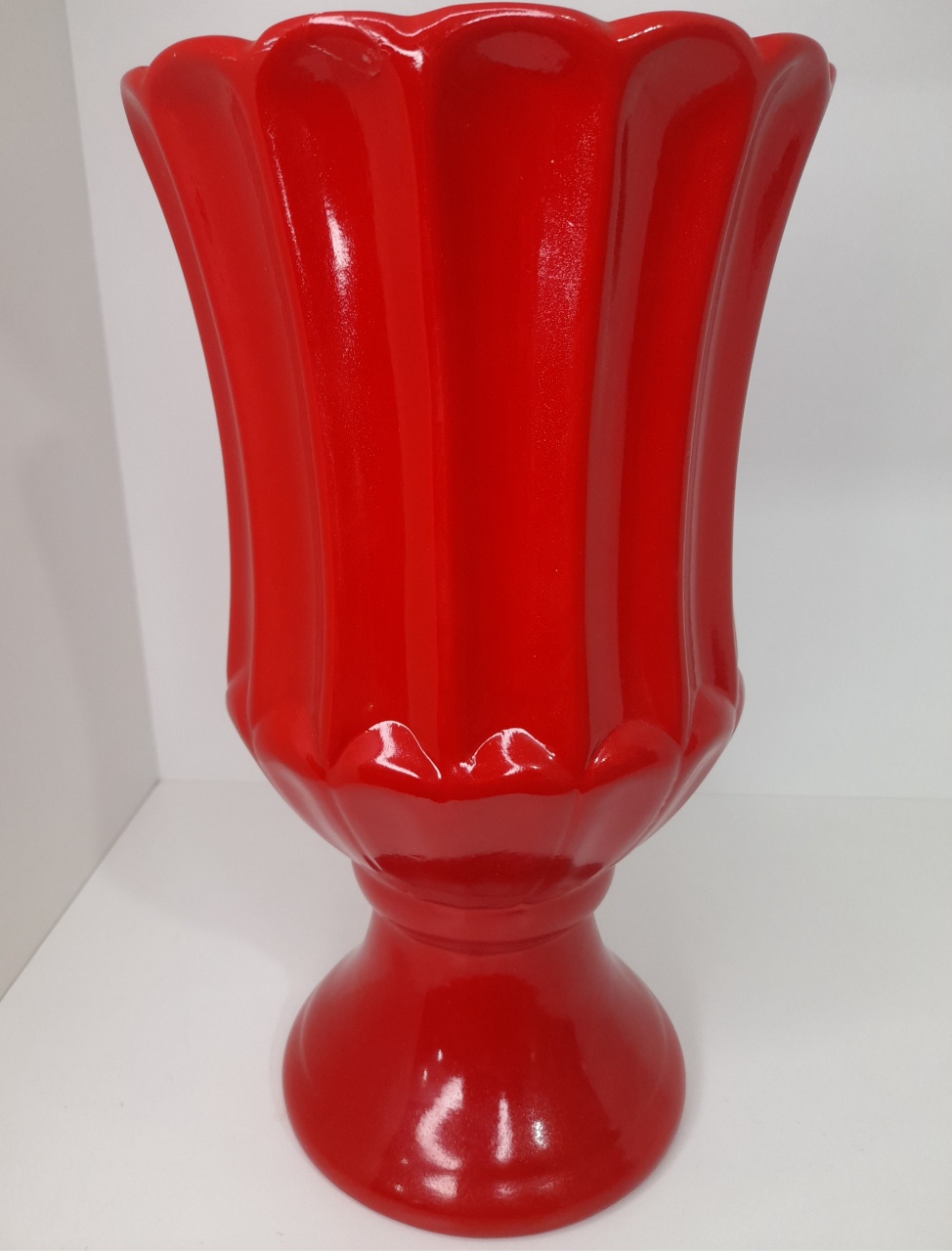 Vaso Litoral Vermelho Cl451 - LÊ FESTAS LOCAÇÃO DE 
