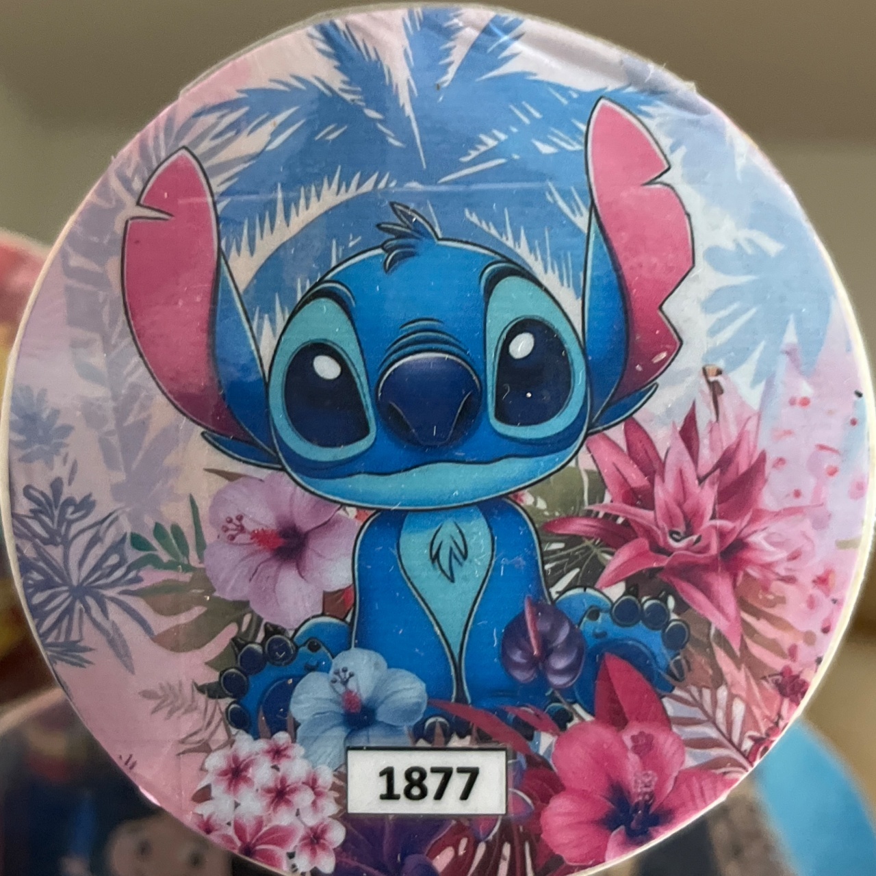Tecido Painel Redondo 1,5M - Stitch - LÊ FESTAS LOCAÇÃO DE 