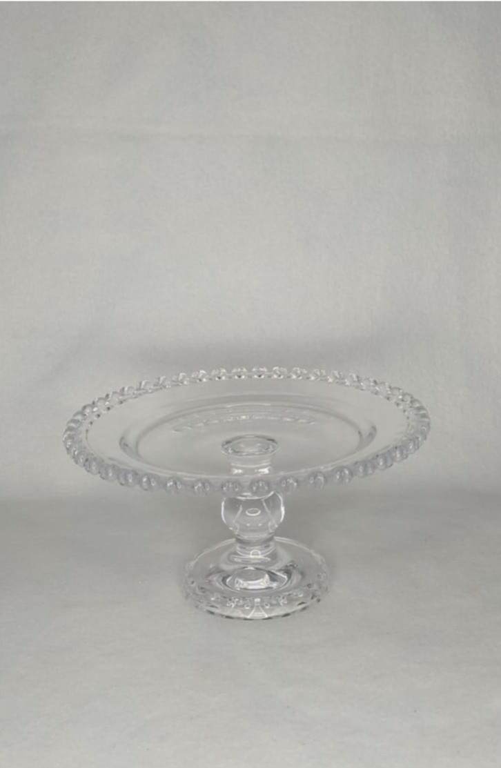 Doceira Cristal Chumbo Coração 12X10Cm - LÊ FESTAS LOCAÇÃO DE 